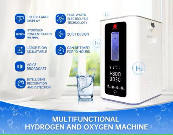 MITOGEN H₂ Home - Generator Wodoru Molekularnego: Produkuje 600 ml/min H₂ - obrazek 4